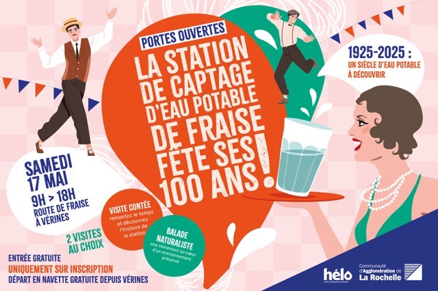 La station de captage d'eau potable Fraise fête ses 100 ans !