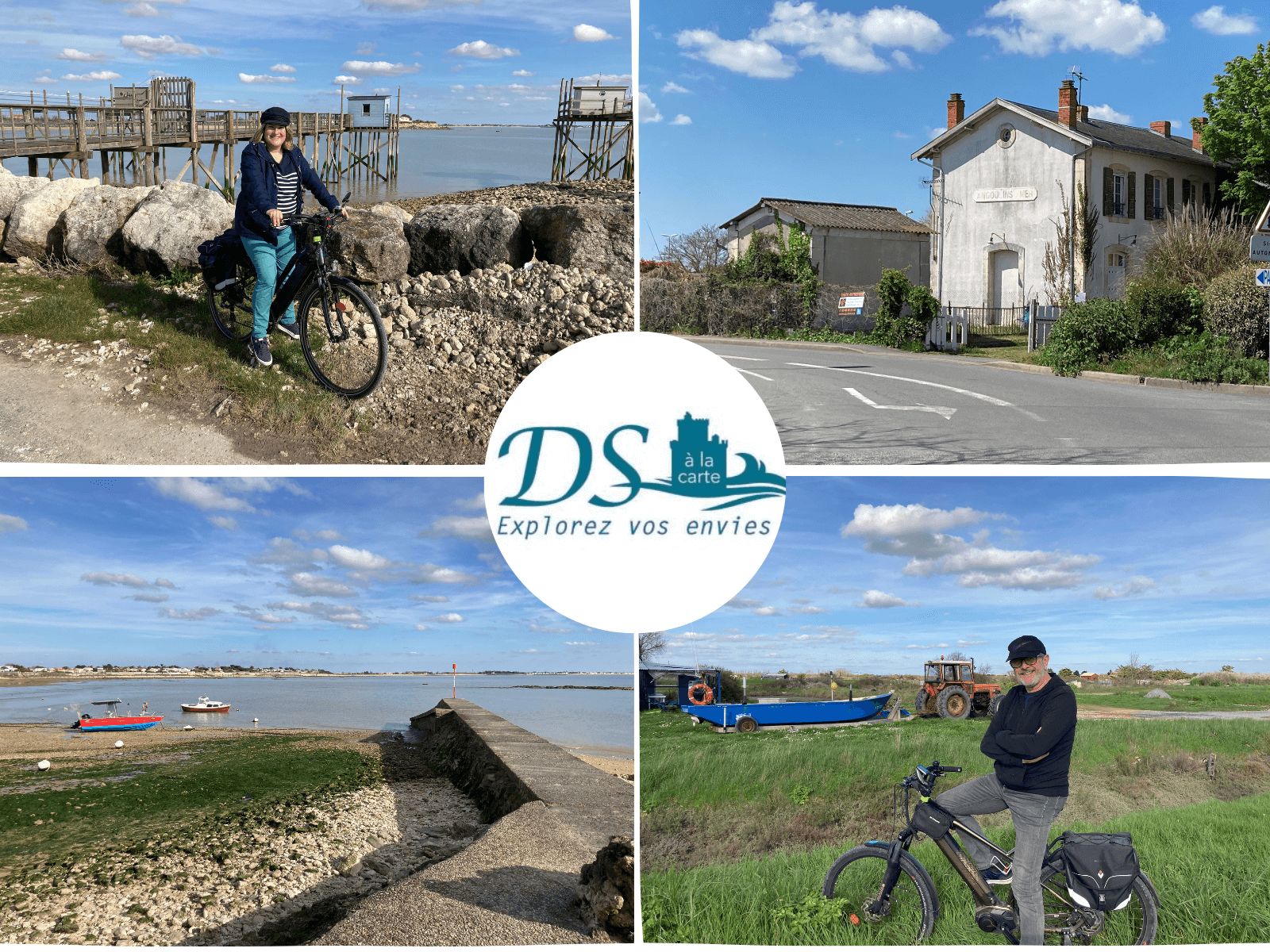 Sur la piste d'Angoulins entre fer et mer