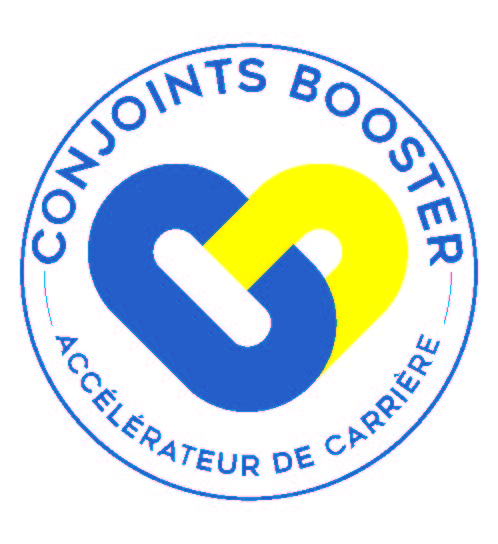 Logo "Conjoints booster, accélérateur de carrière"