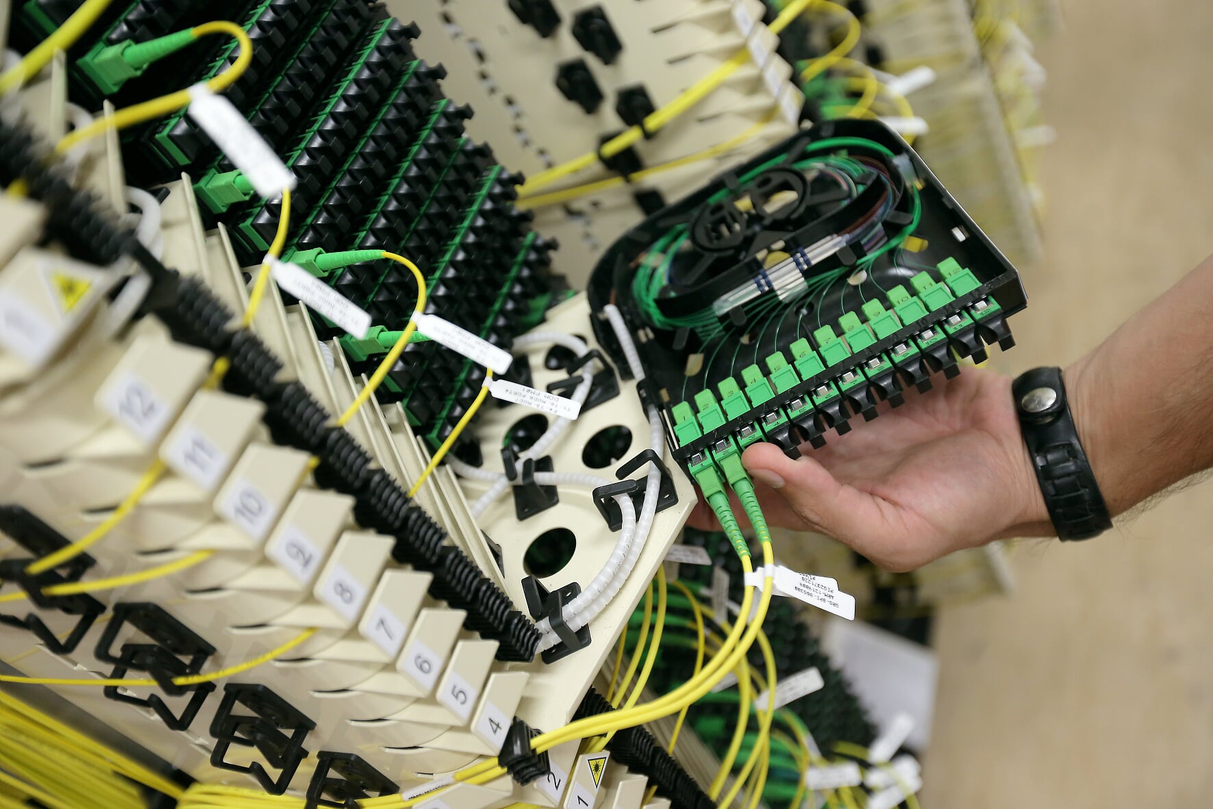 Illustration fibre optique