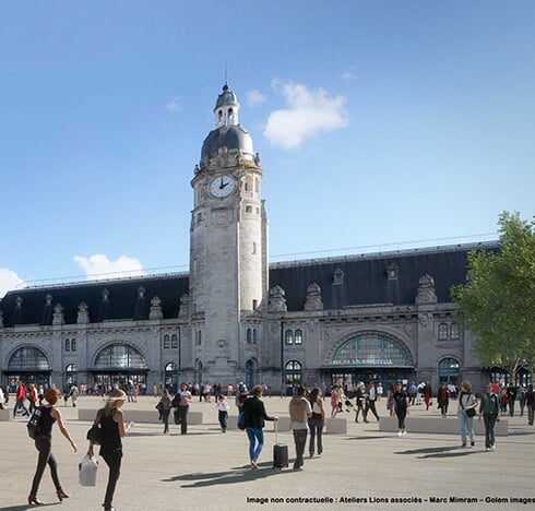 Le projet d’aménagement de la Gare de La Rochelle s'expose dans les communes