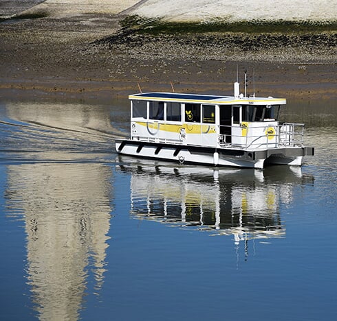 2 nouveaux bateaux passeurs électrosolaires
