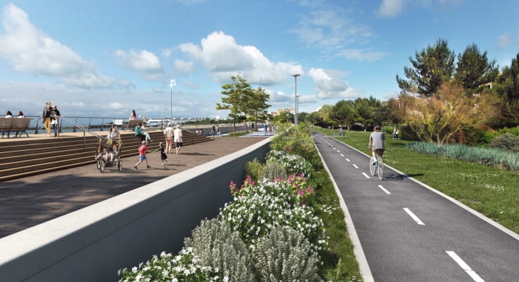 Illustration du projet d'aménagement : Programme d’Actions de Prévention des Inondations de Port-Neuf à La Rochelle