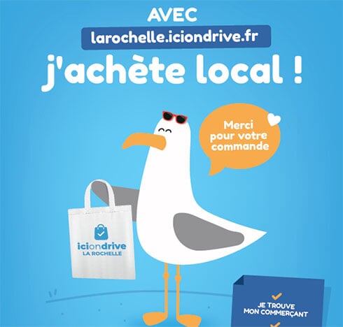 « La Rochelle Ici on drive » : une plateforme pour les commerçants de proximité