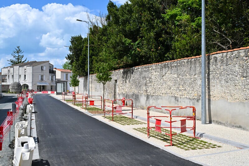 Prieuré-Lafond : travaux de requalification urbaine rue Marius Lacroix