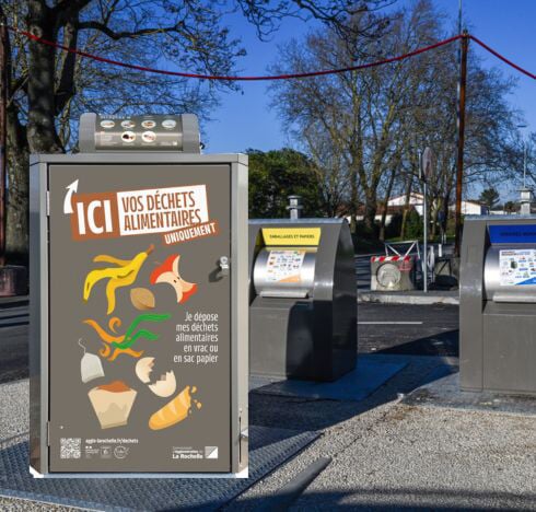 Nouveaux Points d'Apport Volontaire pour vos déchets alimentaires