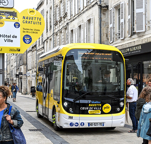 Une nouvelle navette électrique gratuite circule en cœur de ville