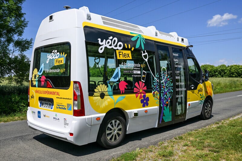 Yélo’Flex : un nouveau service de navettes électriques et autonomes à la demande