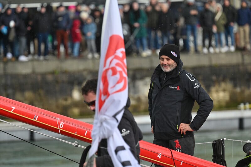 Yannick Bestaven lors de son 3e Vendée Globe