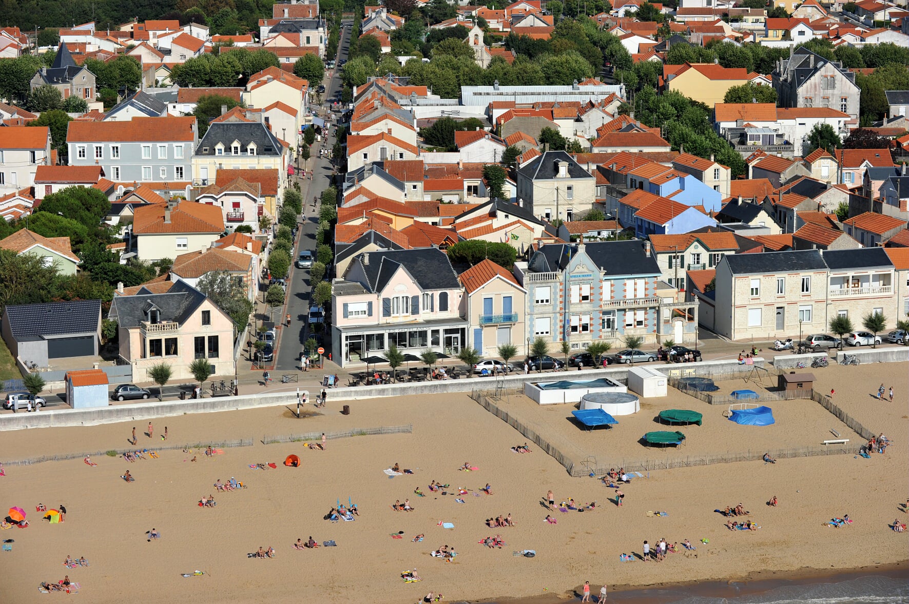 Châtelaillon-Plage et son front de mer