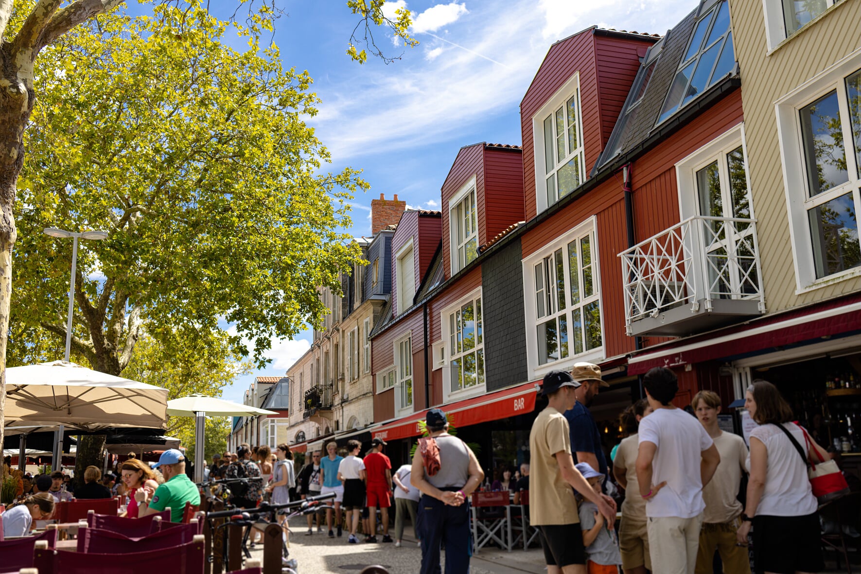 Vue quartier du Gabut à La Rochelle