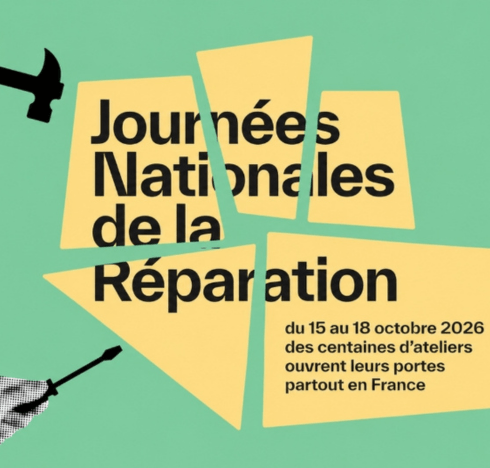 affiche des Journées nationales de la réparation