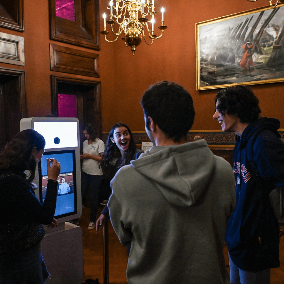 Accueil des étudiants à l'Hôtel de Ville en 2023
