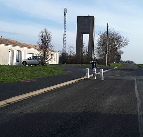 Travaux de réhabilitation du Château d'eau de Sainte-Soulle