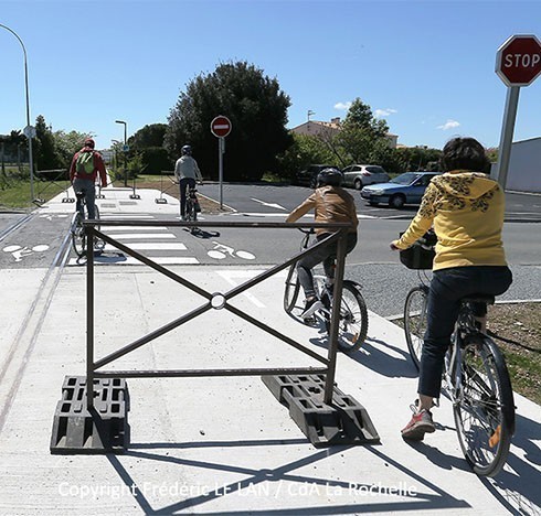 Nouvelle liaison cyclable entre Saint-Rogatien et Croix-Chapeau