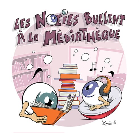 Une BD géante pour raconter les médiathèques