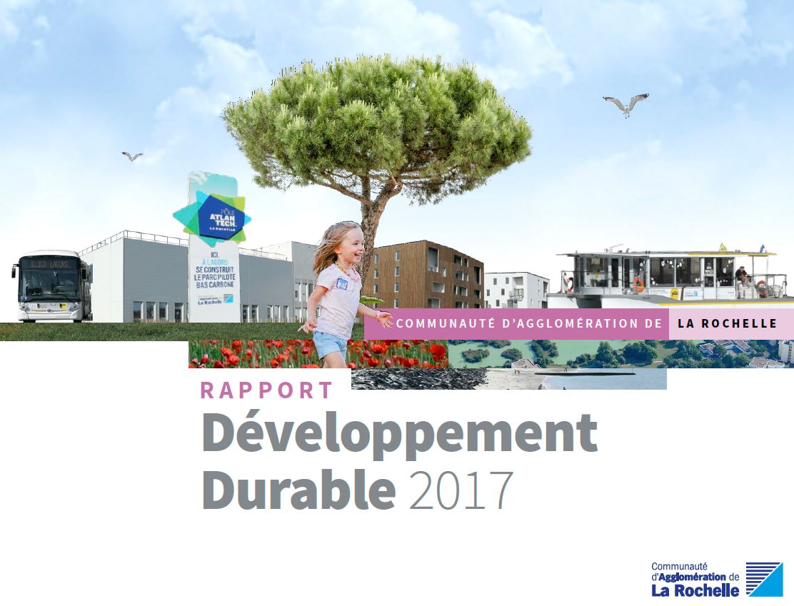 Visuel PDF du rapport de développement durable 2017