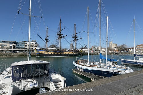 Escale de l'Hermione à La Rochelle