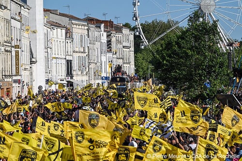 Le Stade Rochelais fête la Champions Cup