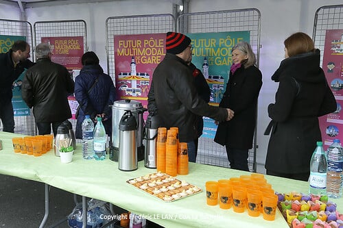 Apéro-gare, Pôle d'échange, mars 2016