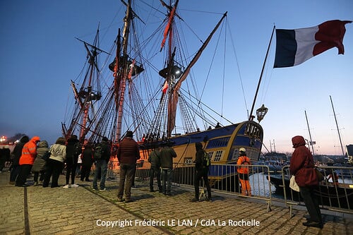 Bon vent à l'Hermione !
